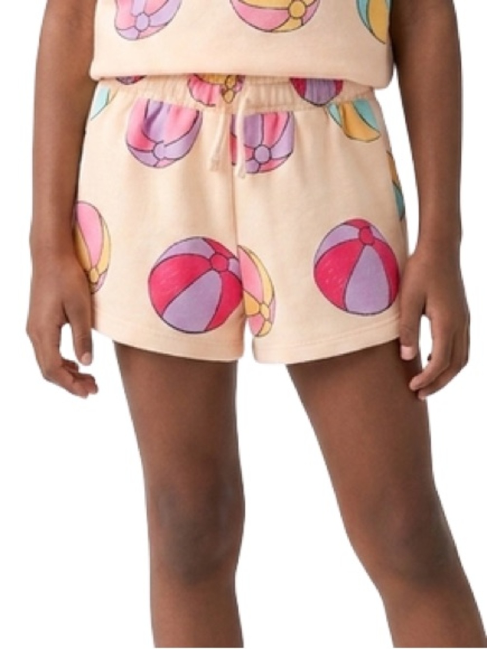 Zara Colorful Beach Ball Print toddler girl Shorts